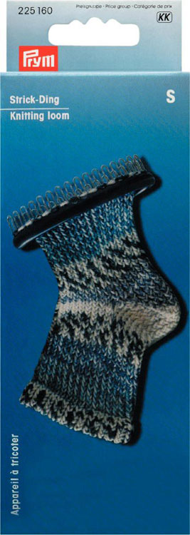 Приспособление для вязания носков и митенок, размер S, 28 штифтов, металл/пластик, Prym, 225160