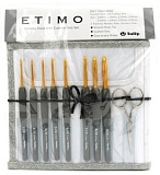 Набор крючков для вязания "ETIMO"