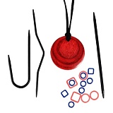Магнитное ожерелье с аксессуарами для вязания