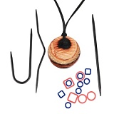 Магнитное ожерелье с аксессуарами для вязания