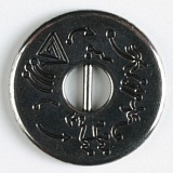 Пуговица, размер 23мм, металл, Dill, 330311/23-20